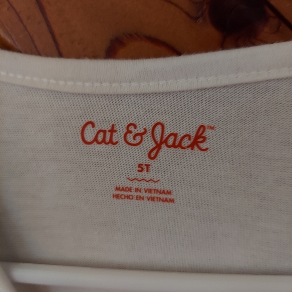 Nwt 5t white and gold deer dress - Picture 4 of 5